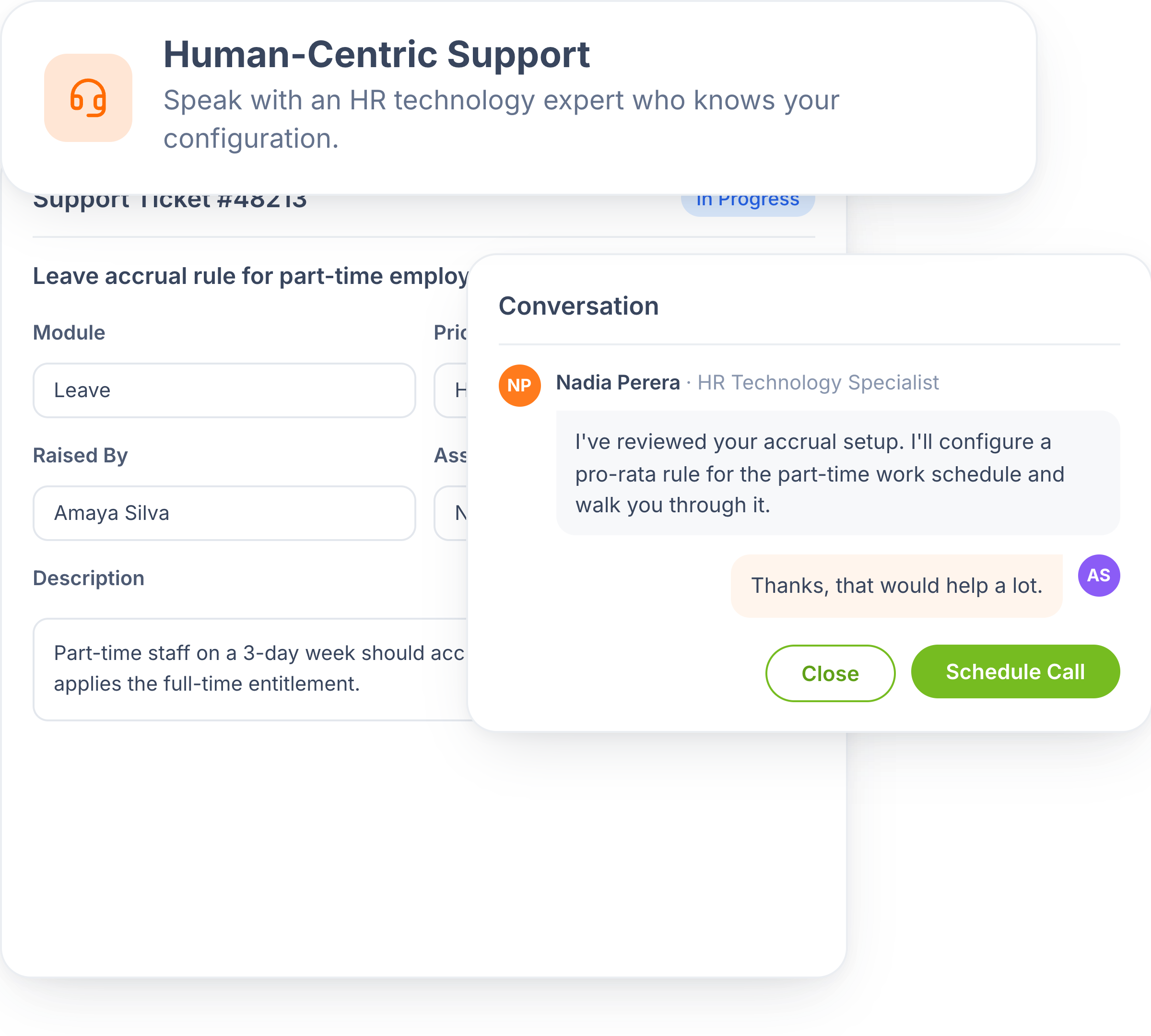 02 human support