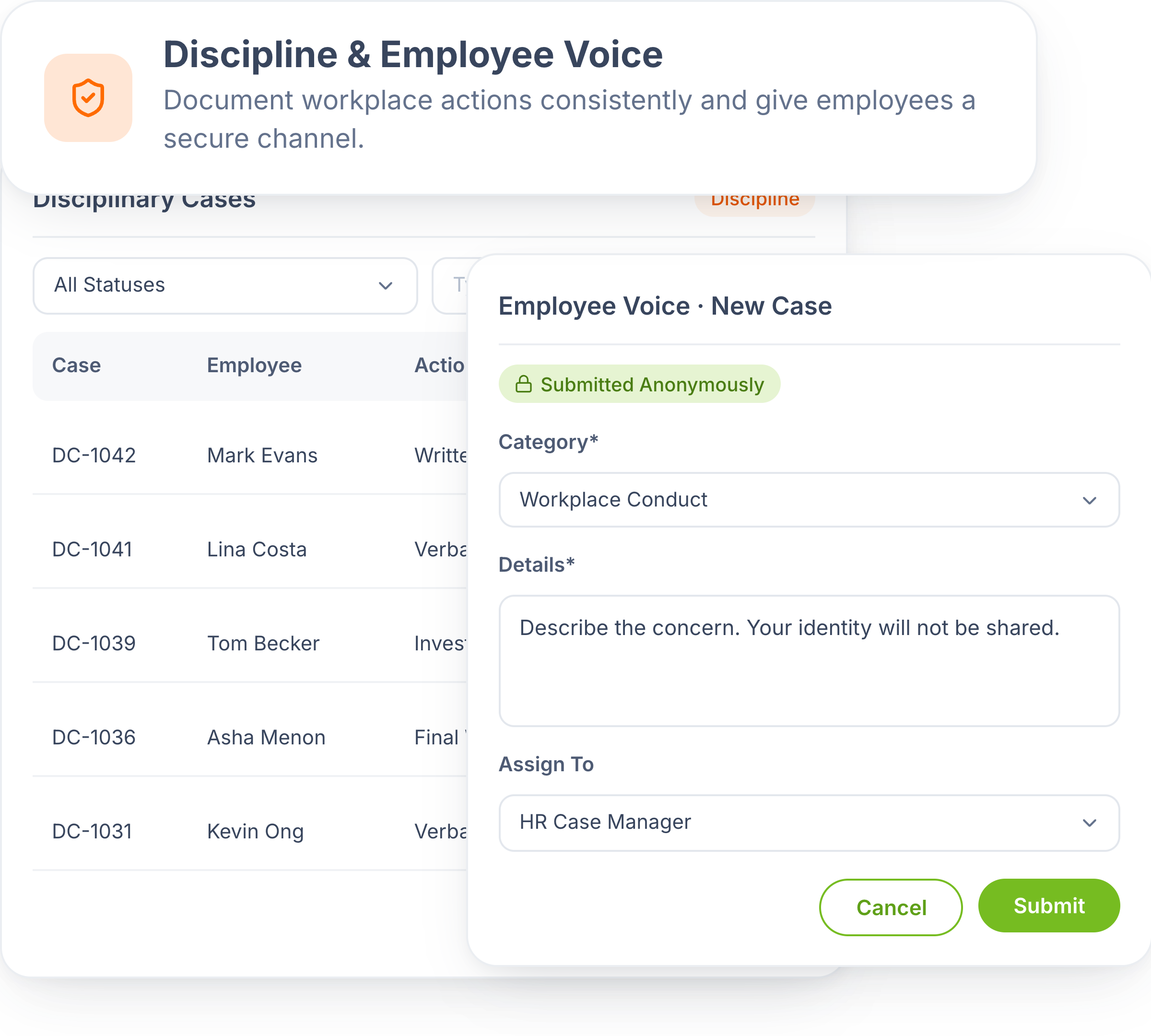 06 discipline employee voice