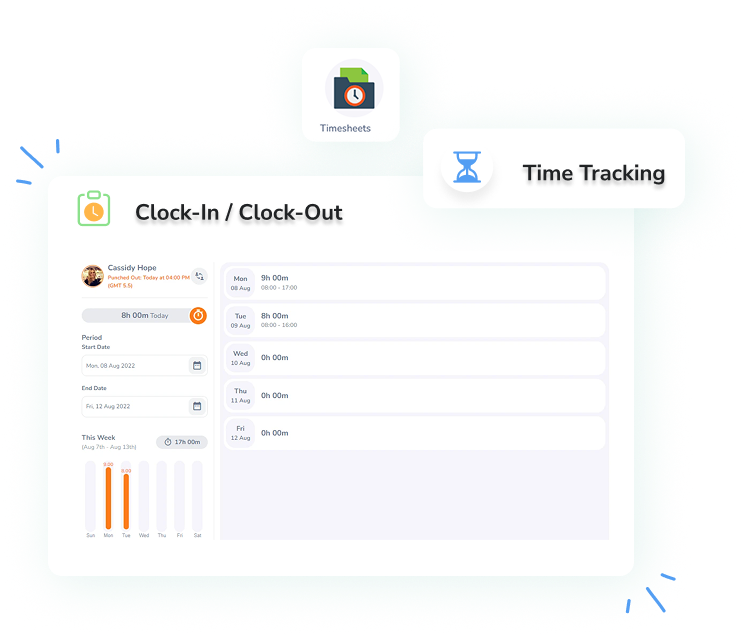 Clock in Clock Out