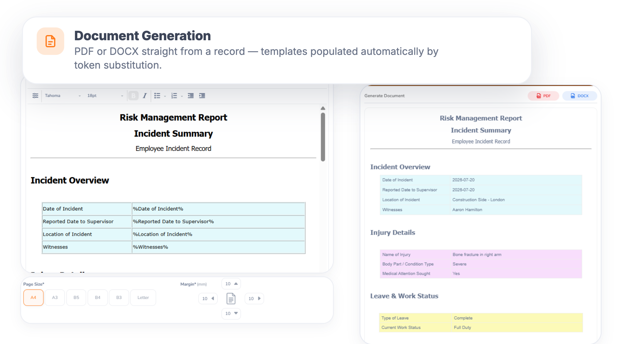 document generation