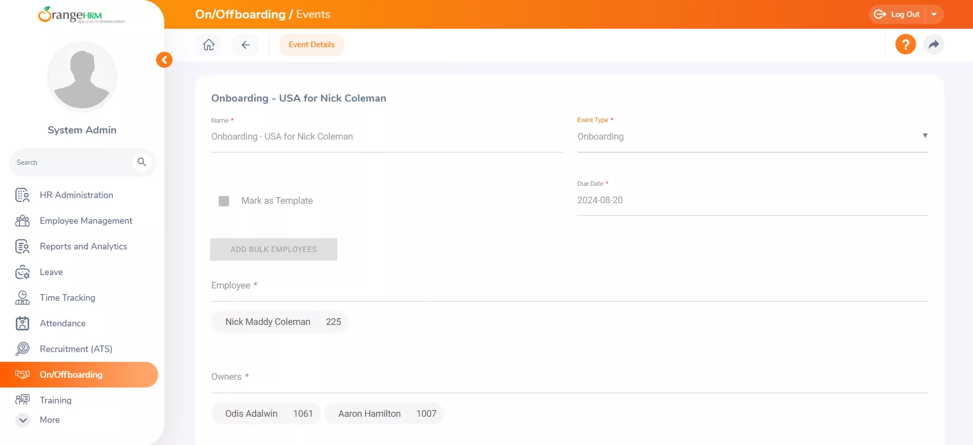 Personalized OnOffboarding Experiences