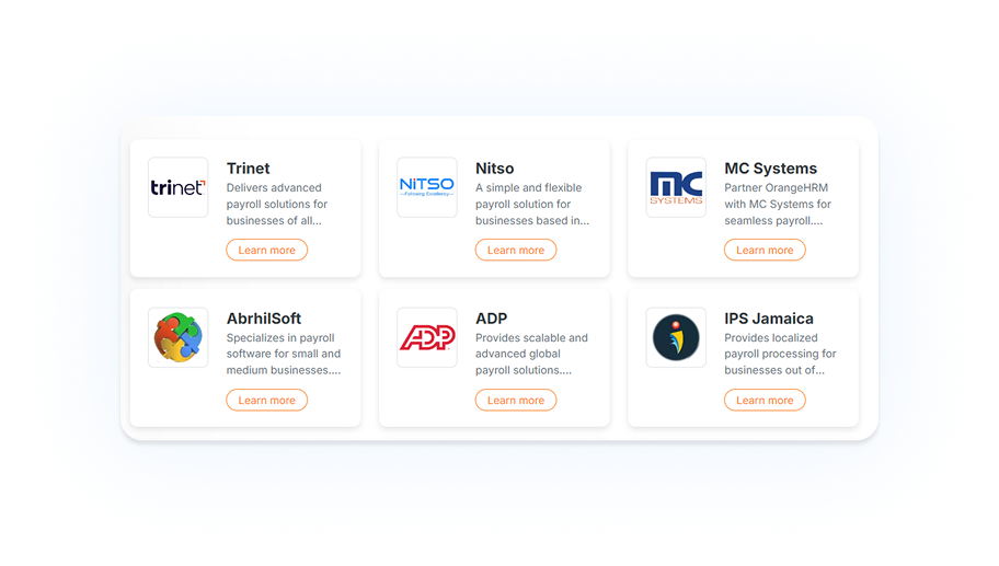 One Click Payroll Connectors