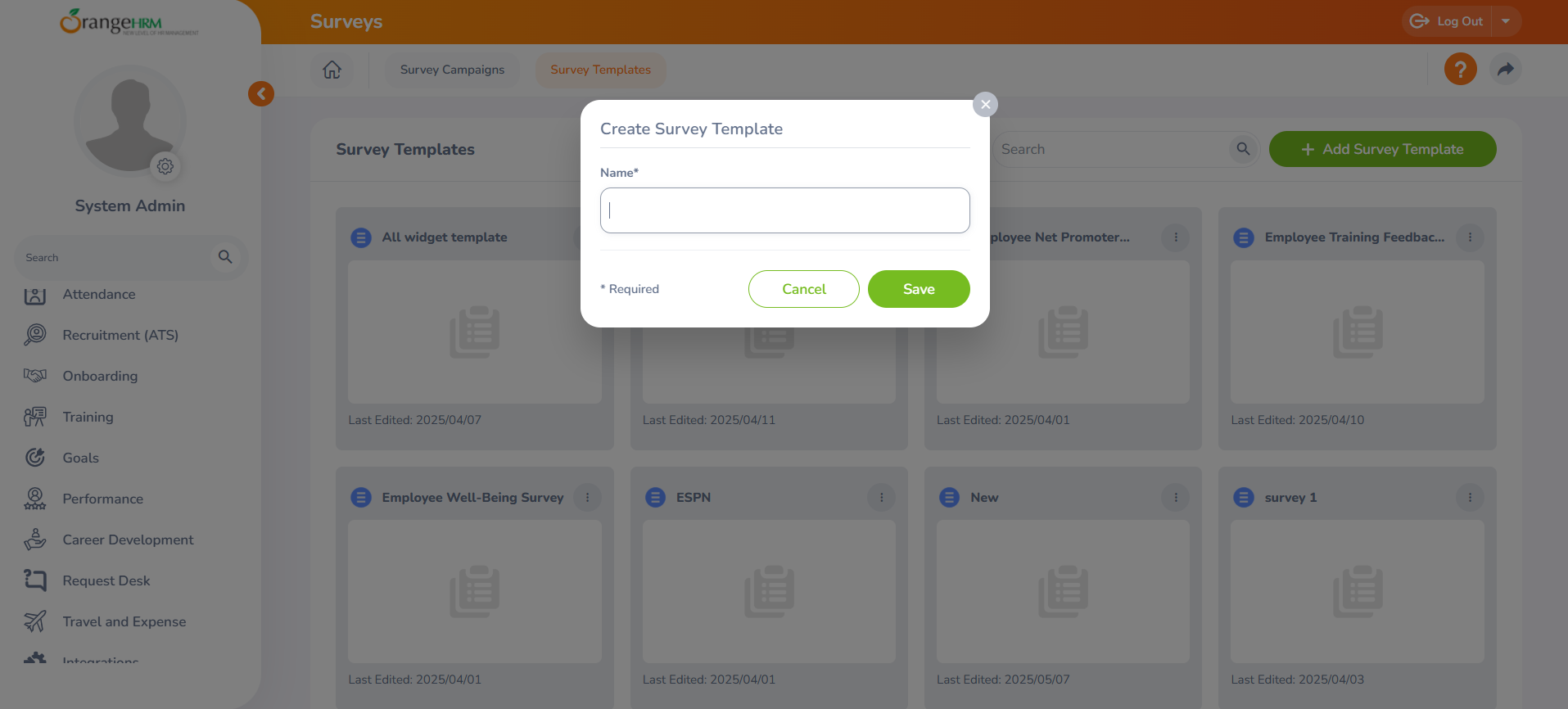 Survey Creation